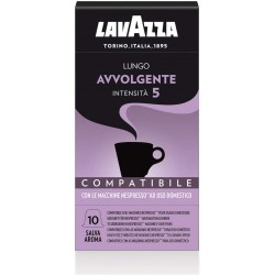 Café en cápsulas Lavazza Qualitá Oro compatible con Nespresso 10 ud.